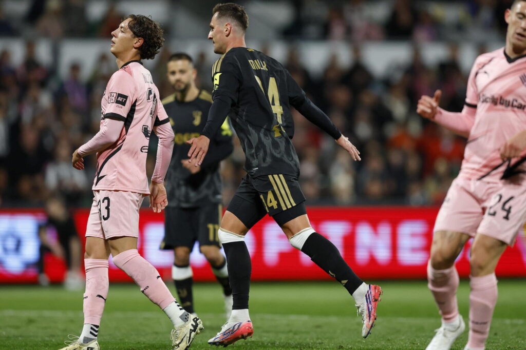 amichevole juventus-palermo a perth in australia