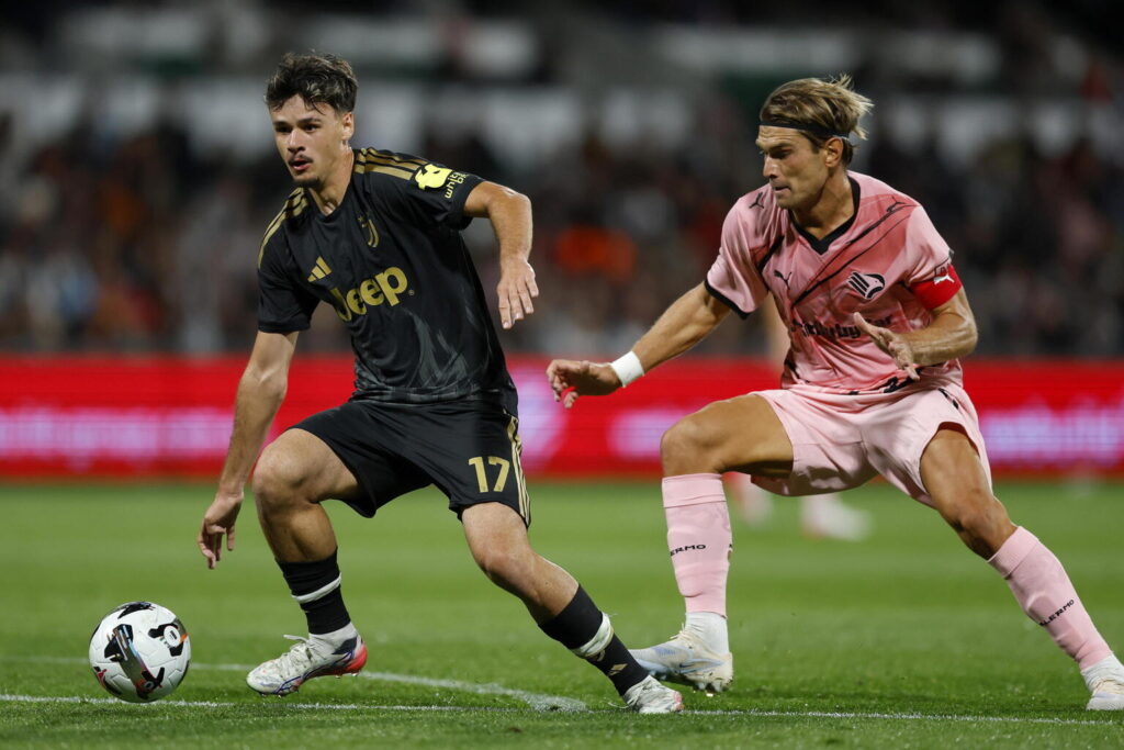 amichevole juventus-palermo a perth in australia