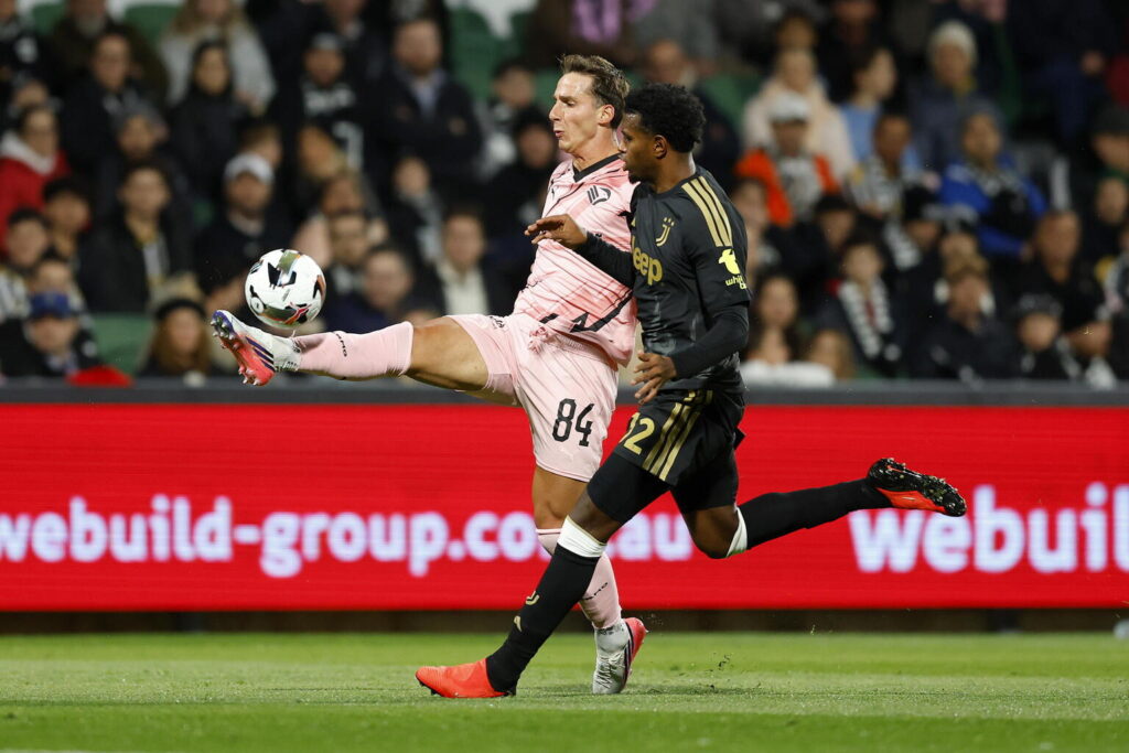 amichevole juventus-palermo a perth in australia