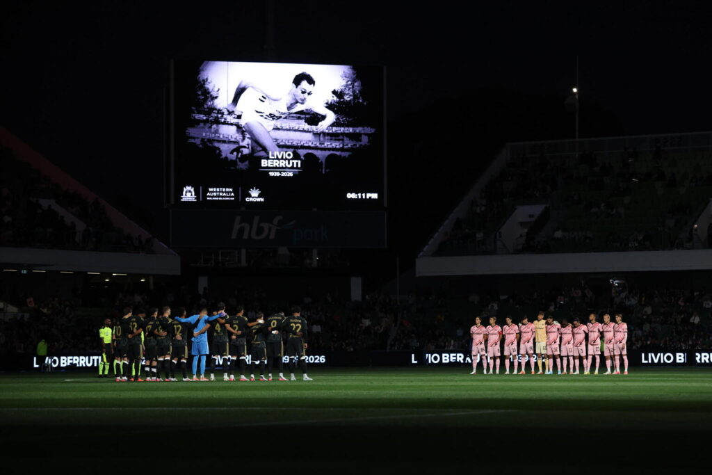 amichevole juventus-palermo a perth in australia