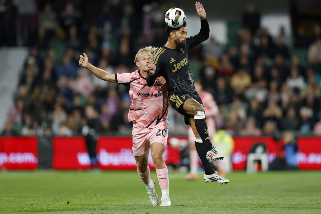 amichevole juventus-palermo a perth in australia