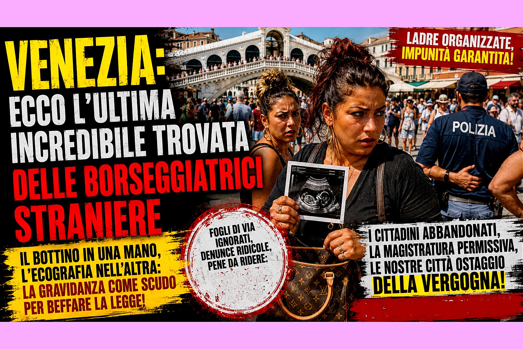 borseggiatori stranieri