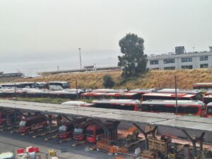 bus elettrici fermi a messina