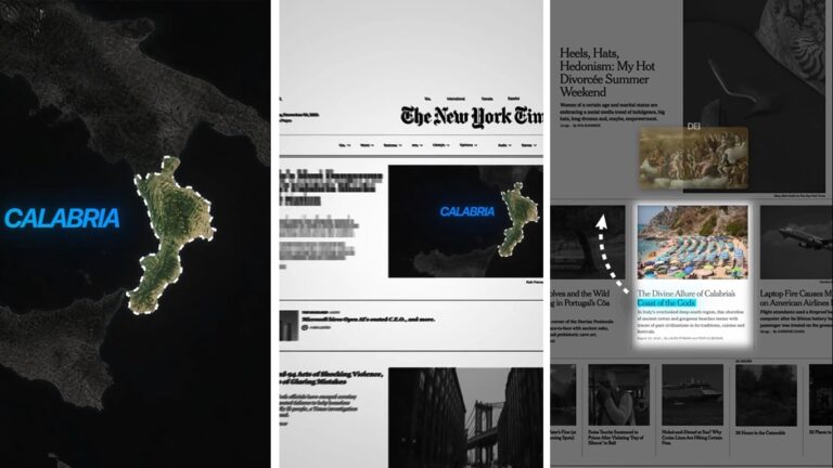 calabria new york times
