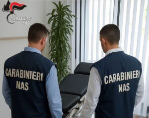 carabinieri nas struttura medica