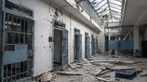 carcere distrutto