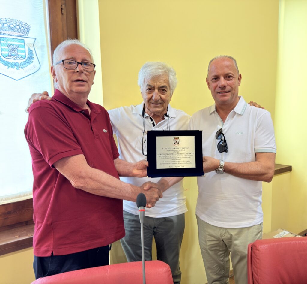 coppa città di rose dama