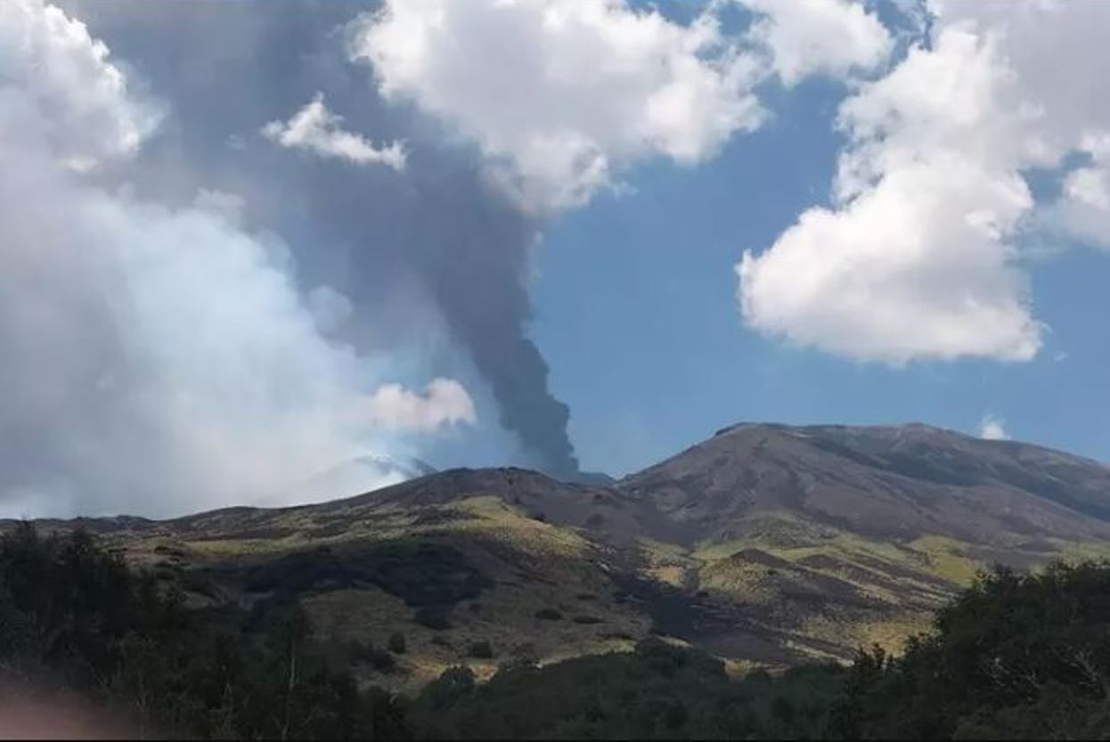 eruzione etna
