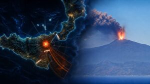eruzione etna spazio aereo