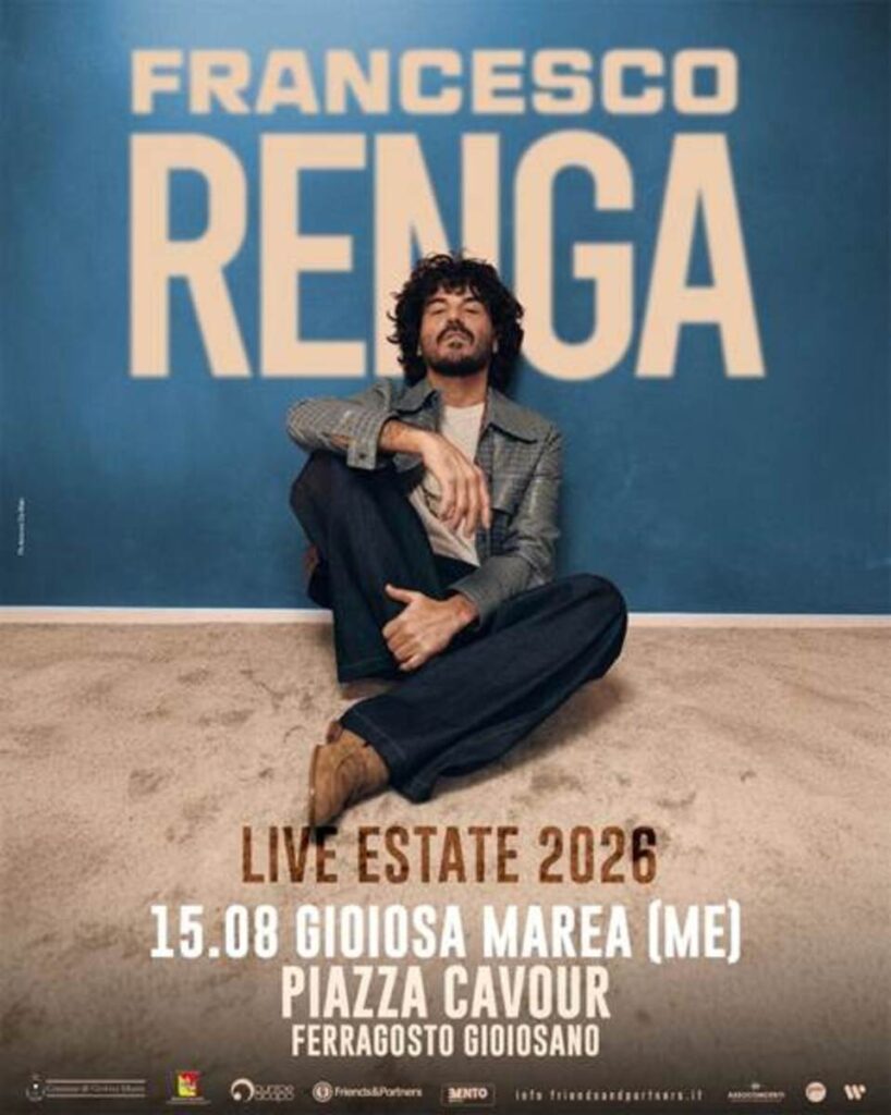 francesco renga locandina concerto gioiosa marea