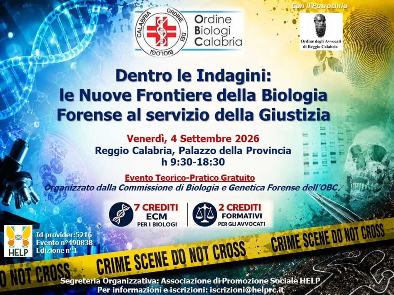 frontiere biologia forense
