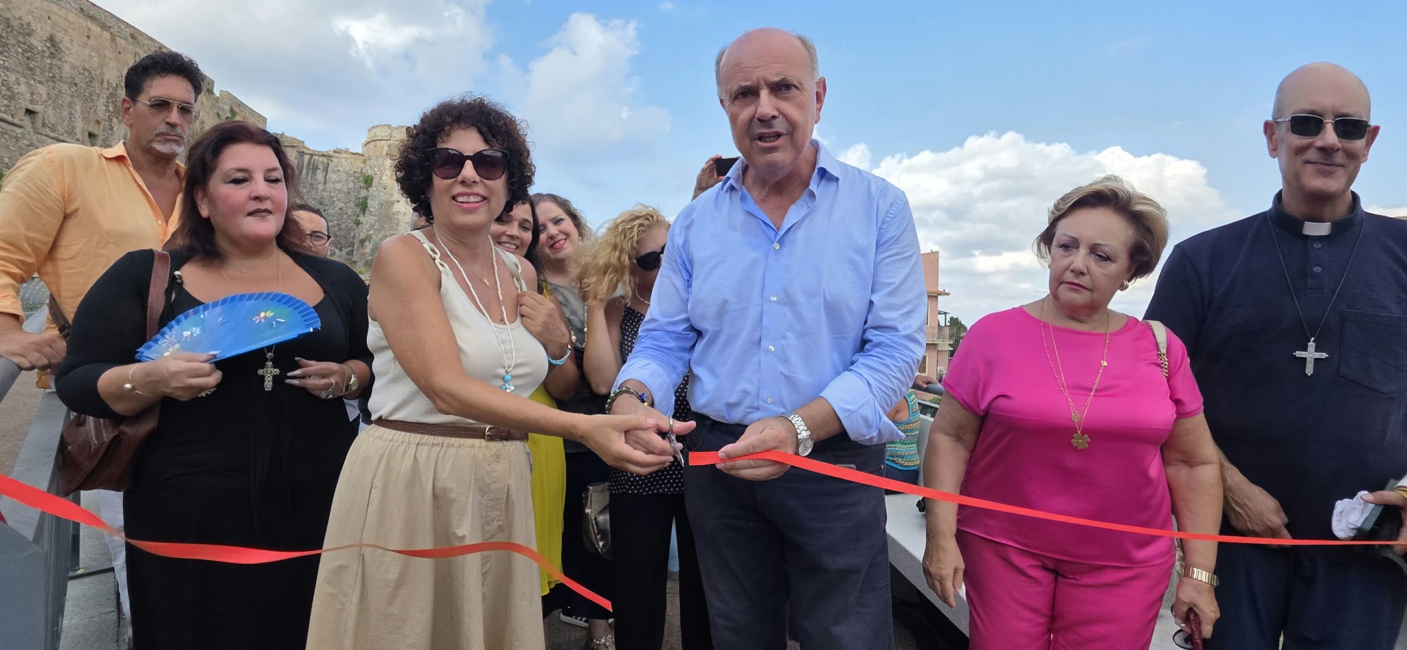 inaugurazione area castello Milazzo