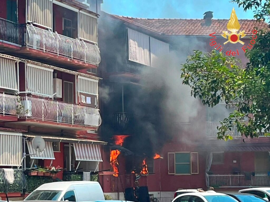 incendio appartamento lamezia