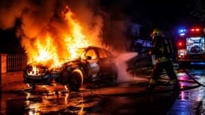 incendio auto