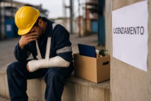 lavoratore licenziato ma infortunato