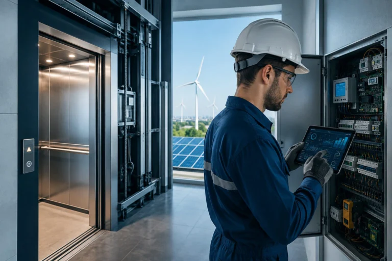lavoratore negli impianti di efficienza energetica