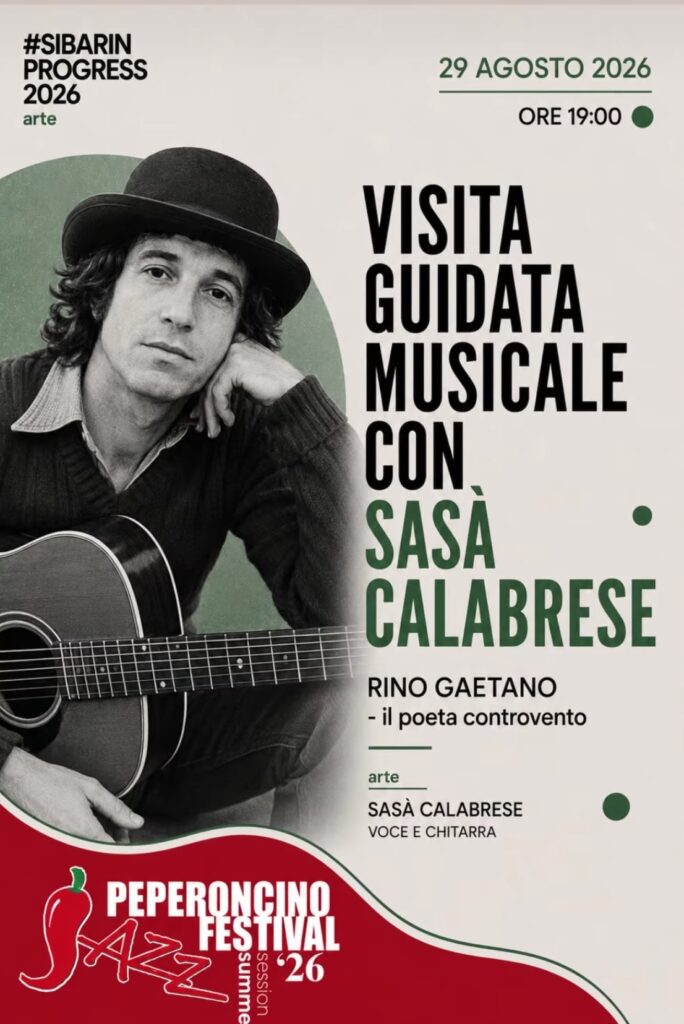 locandina Tributo a Rino Gaetano
