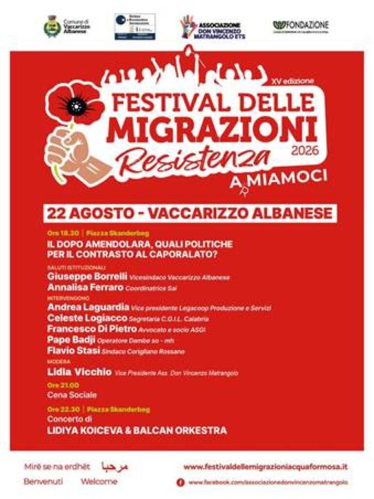 locandina evento festival delle migrazioni