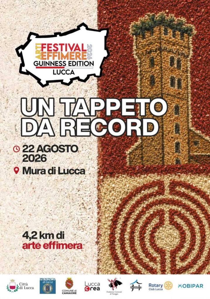 locandina festival arti effimere lucca