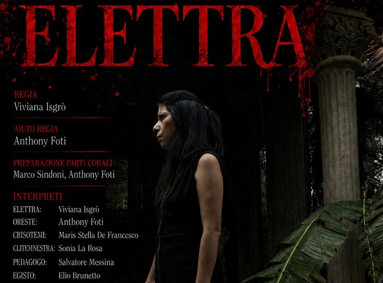 locandina spettacolo elettra a messina