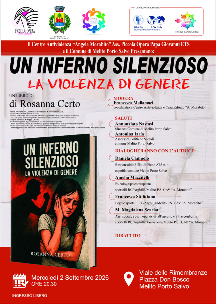 locandina un inferno silenzioso la violenza di genere