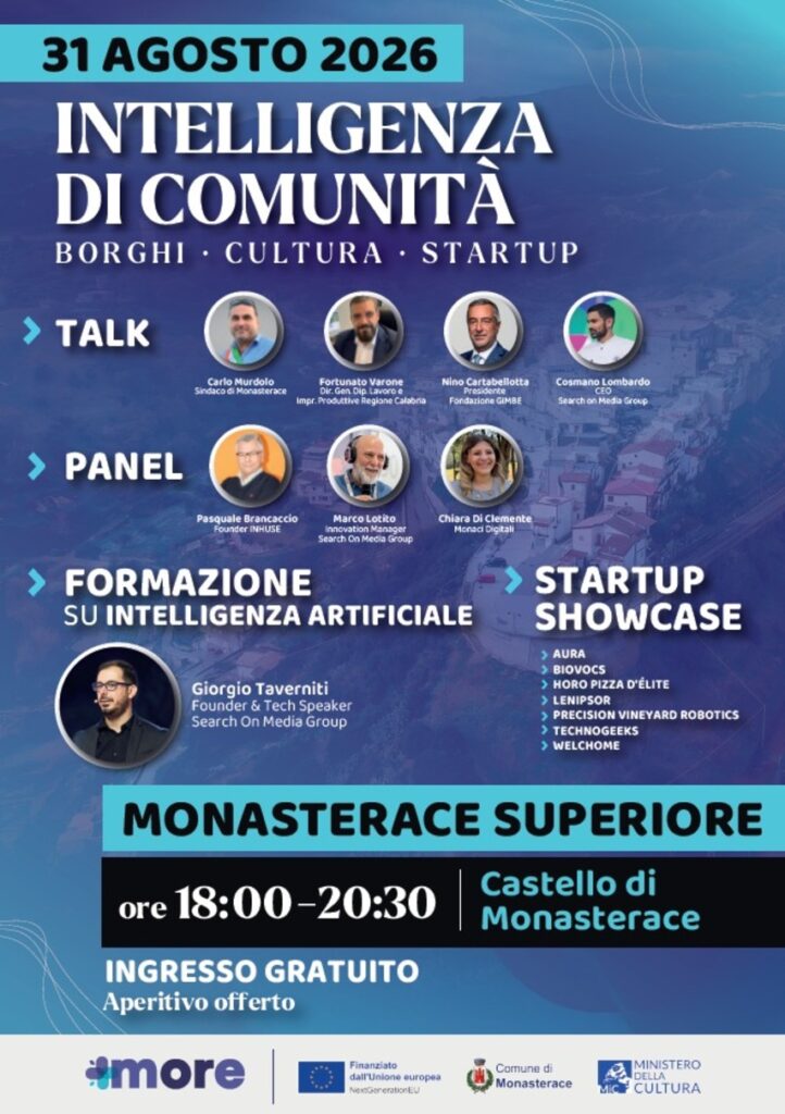 locandina intelligenza di comunità
