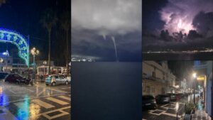 maltempo notte stretto di messina