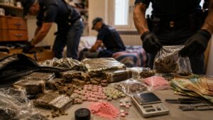 perquisizione in casa droga