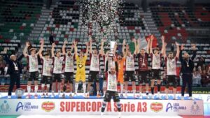 premiazione domotek volley