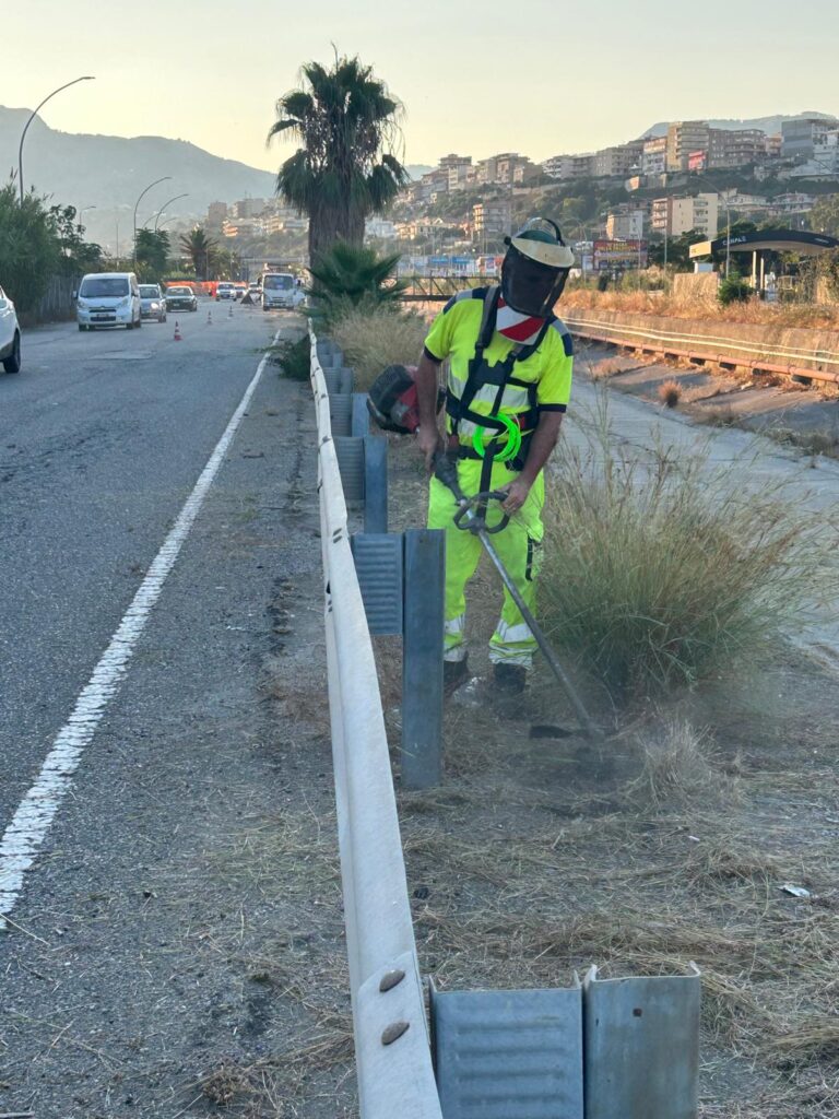 pulizia strade reggio calabria