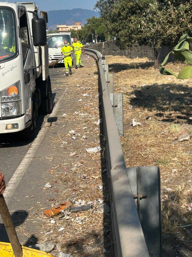 pulizia strade reggio calabria