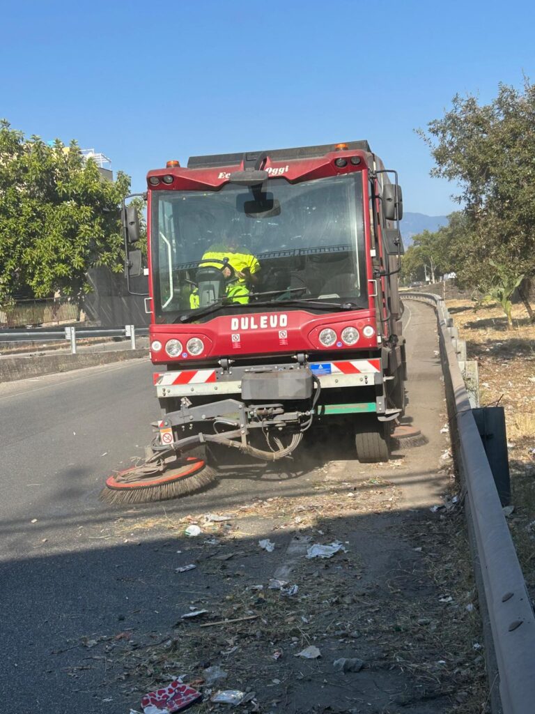 pulizia strade reggio calabria