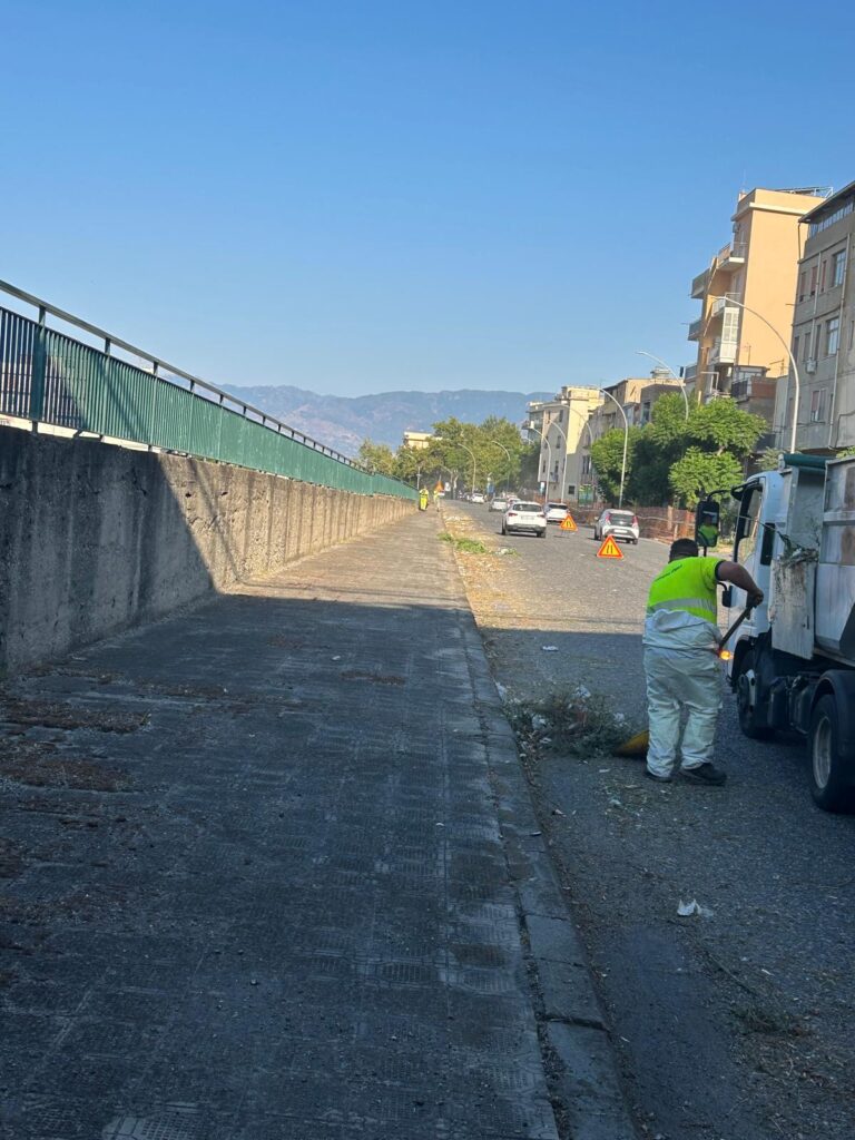pulizia strade reggio calabria