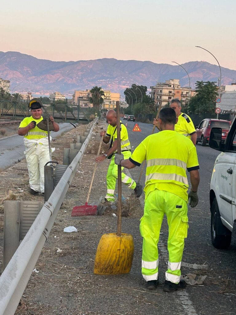 pulizia strade reggio calabria