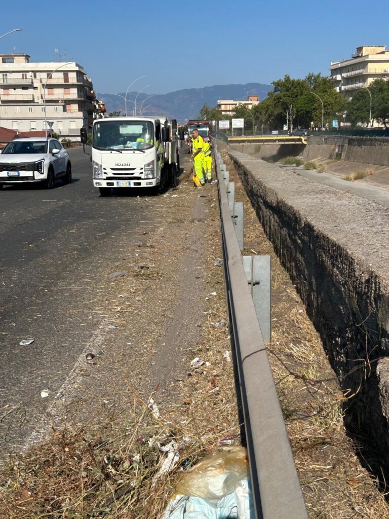 pulizia strade reggio calabria