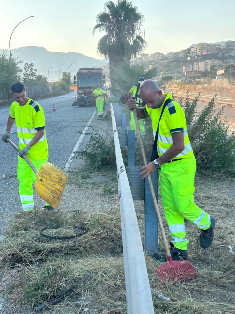pulizia strade reggio calabria