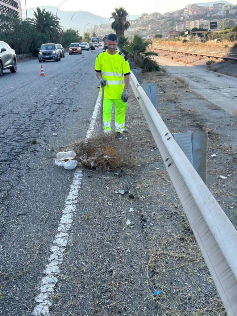pulizia strade reggio calabria