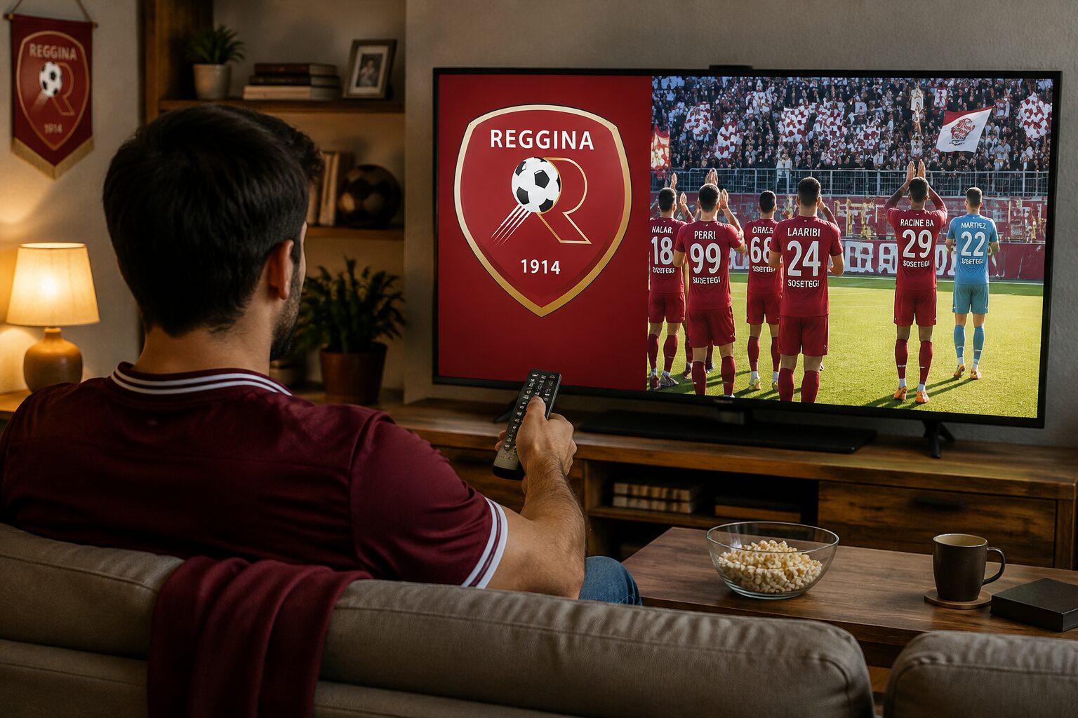reggina trasmissione partite in tv