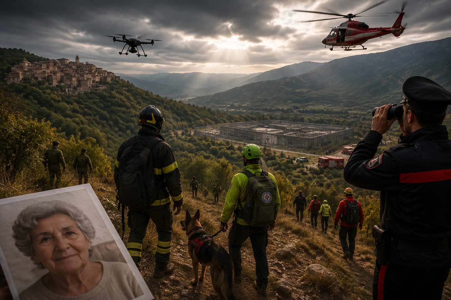 ricerche donna scomparsa calabria