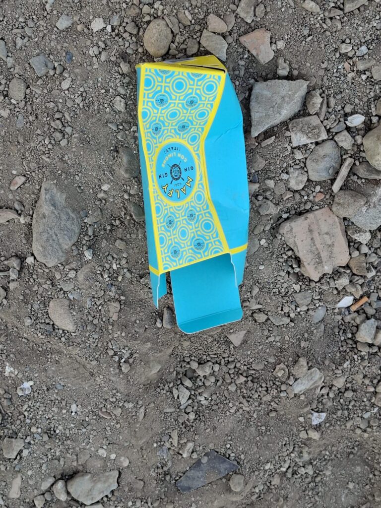 rifiuti spiaggia del fratino