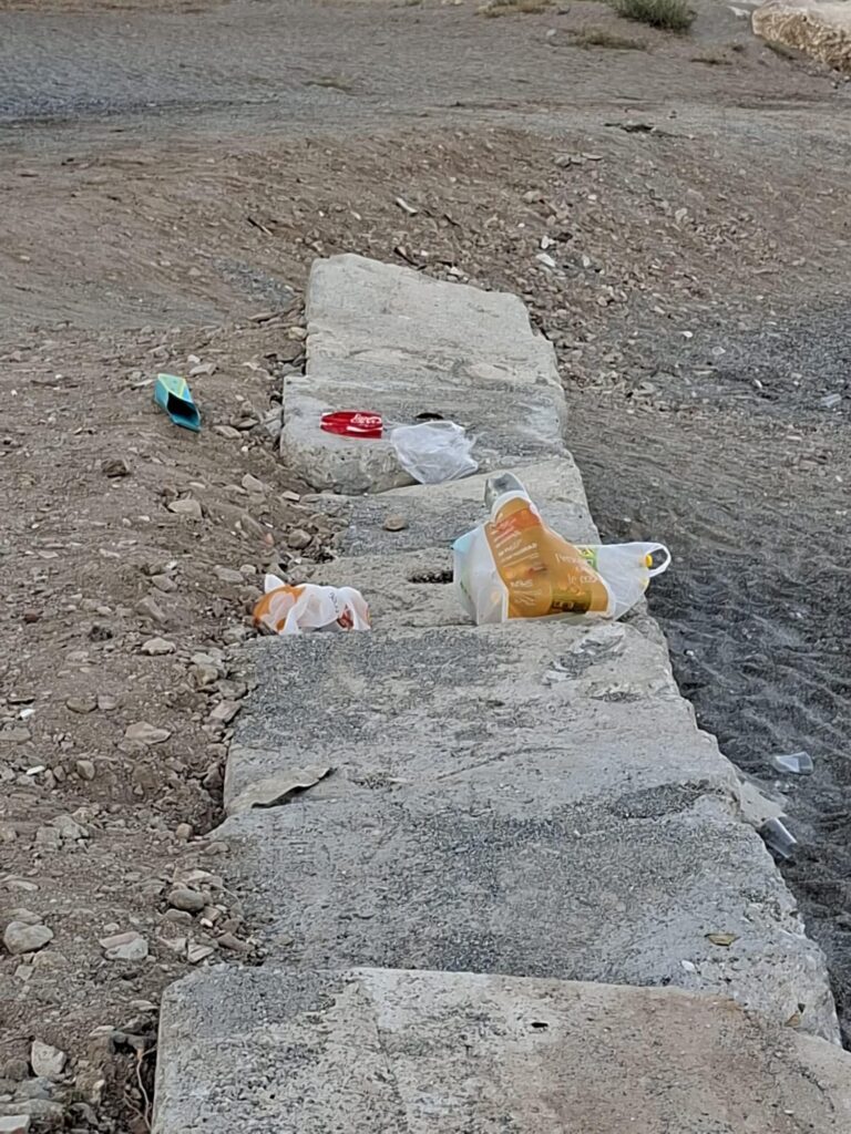rifiuti spiaggia del fratino