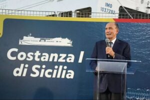 schifani traghetto lampedusa