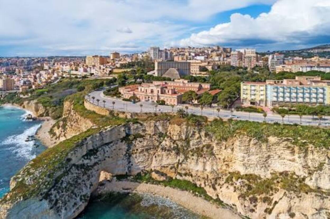 sicacca dall’alto