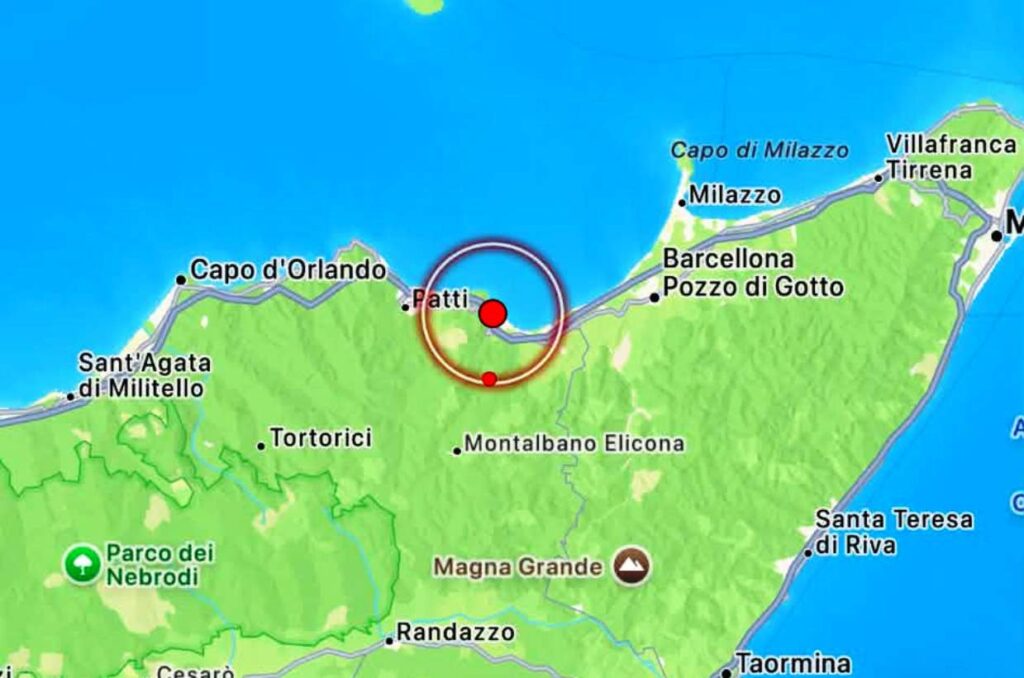 terremoto patti