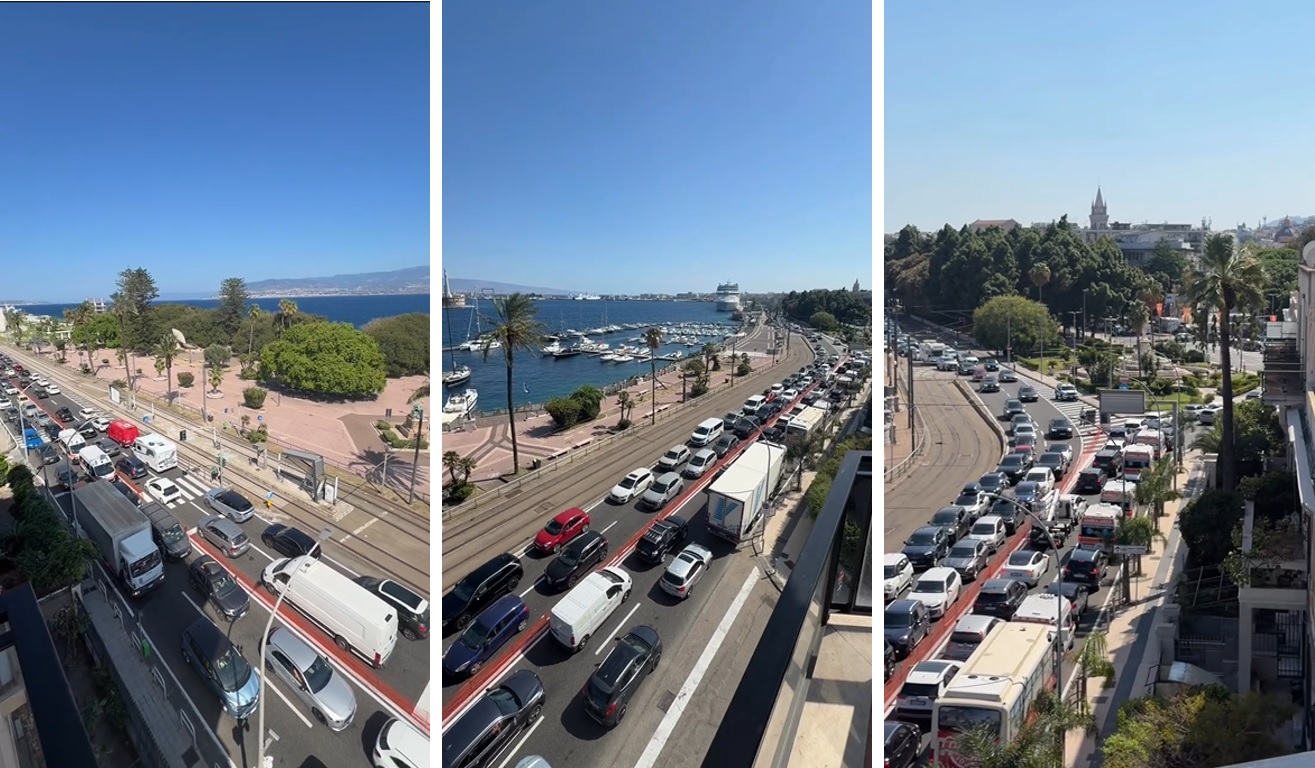 traffico a messina per l’assenza del ponte sullo stretto