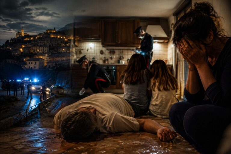 uomo morto in casa