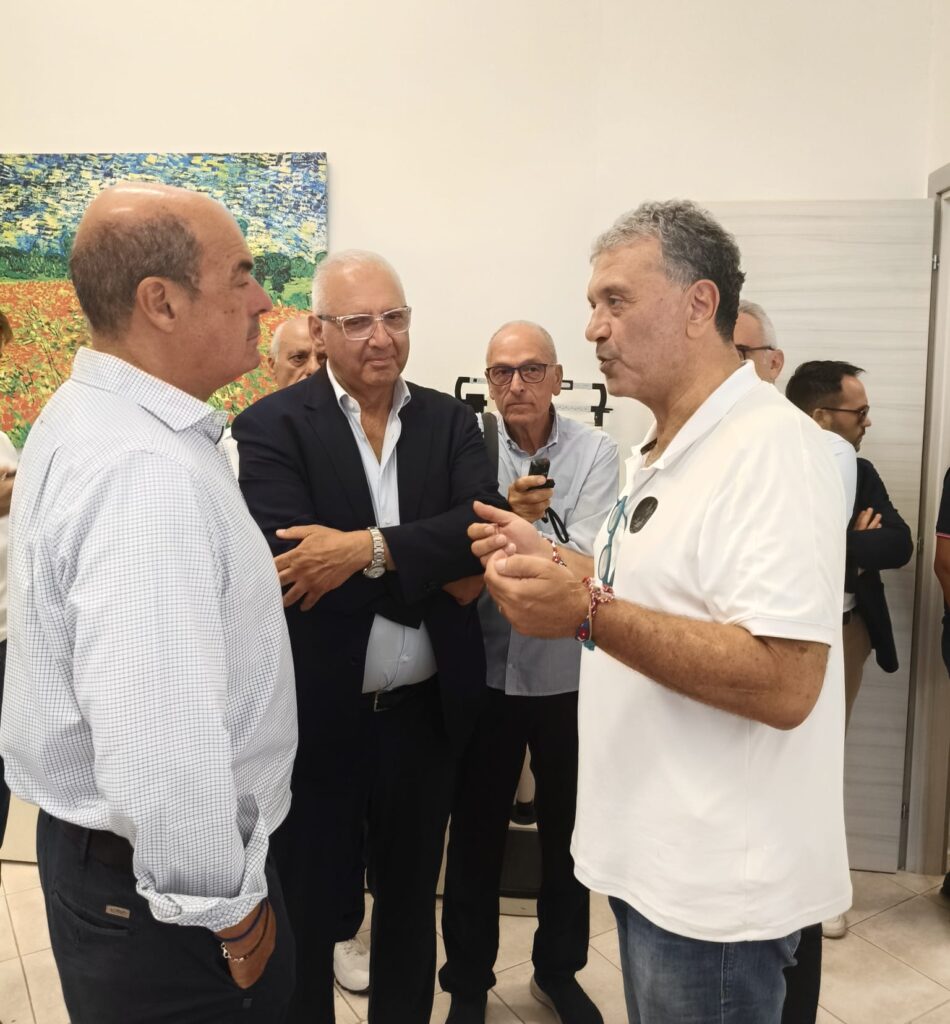 visita nicola zingaretti a polo solidale di medicina di arghillà