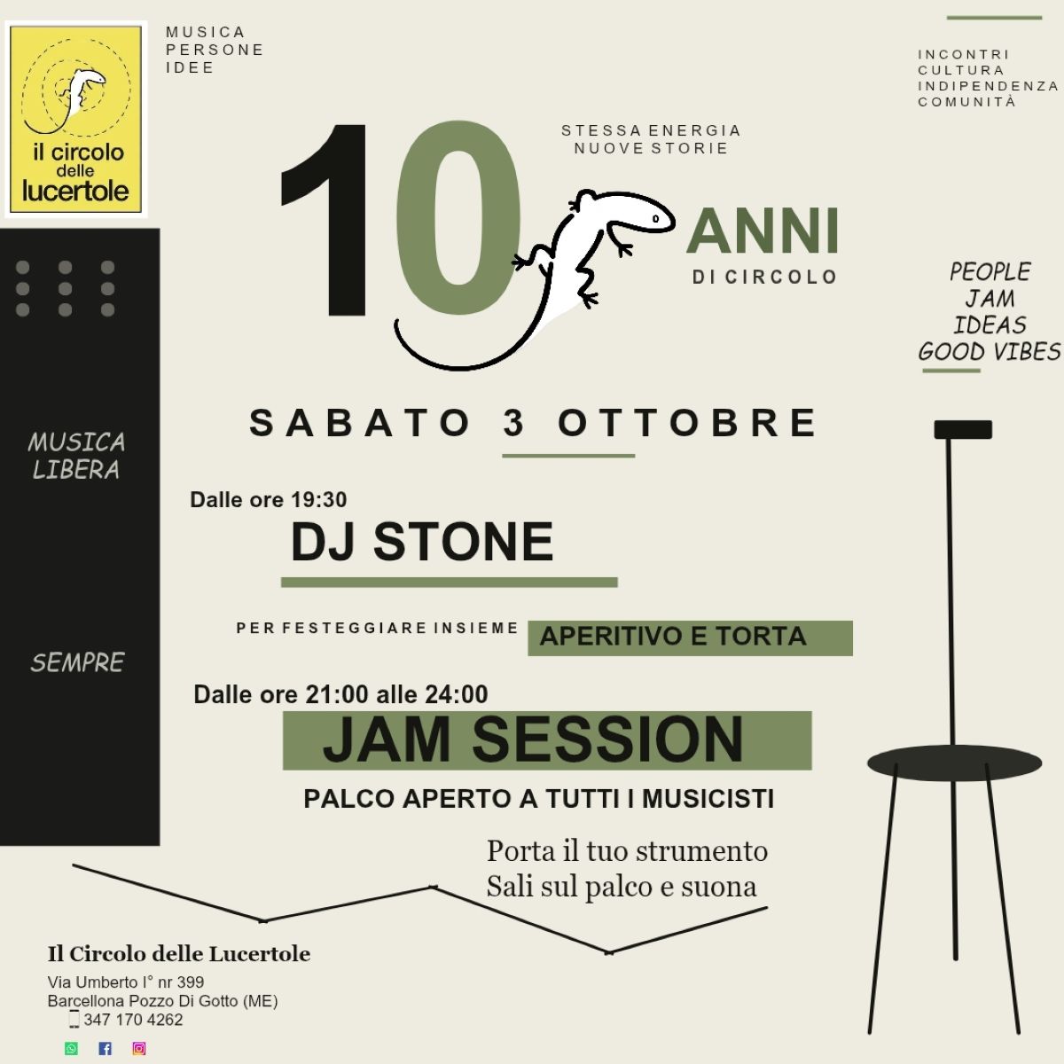 10 anni circolo delle Lucertole
