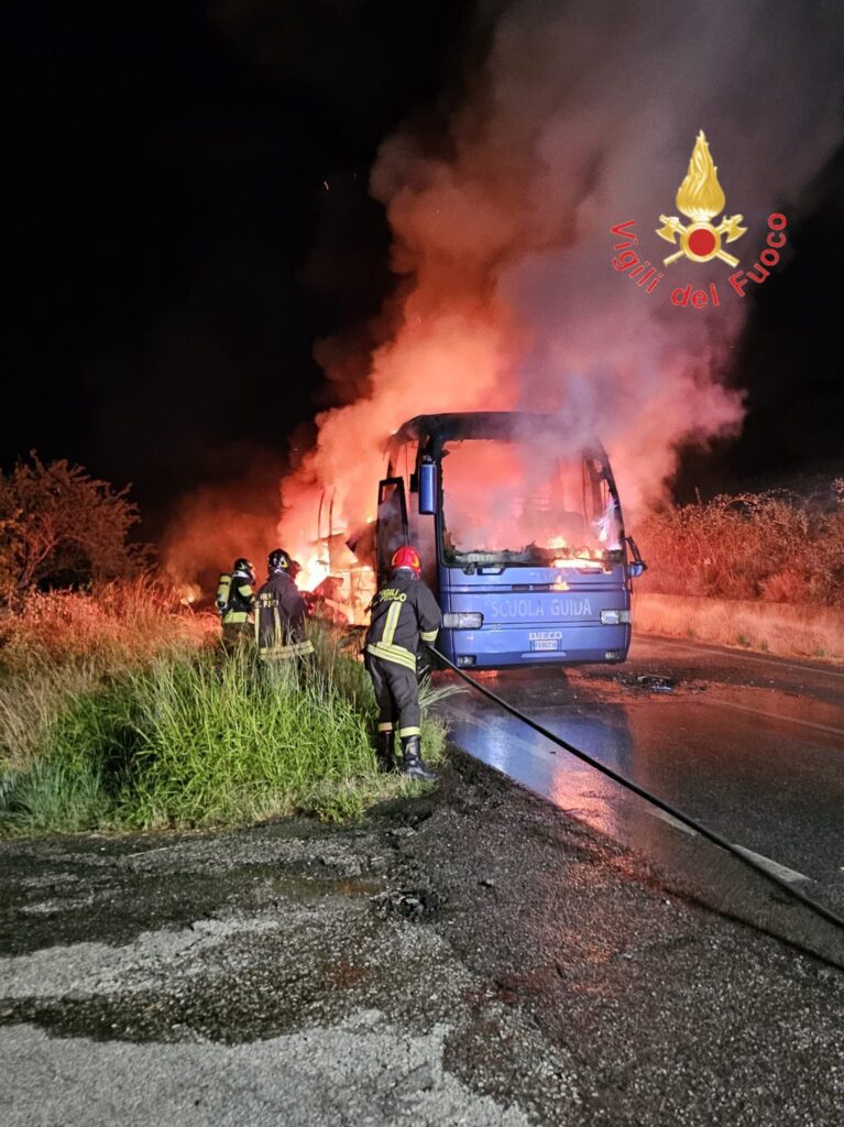 Incendio bus