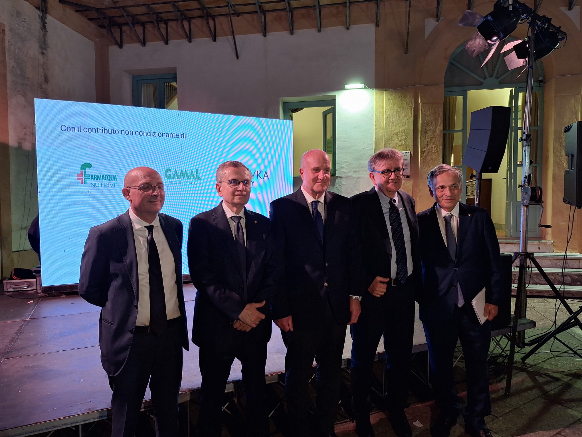 Alberto Firenze, Roberto Tobia, Marcello Caruso, Giacomo Scalzo e Toti Amato